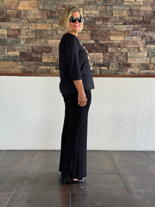 FANCY BLACK PALAZZO