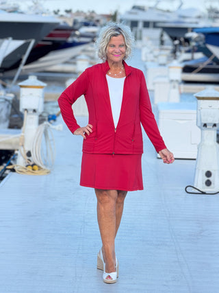 REGATTA RED SKORT LULU-B