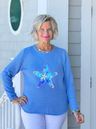 BEACH CLUB PERRI STARFISHGSWEATER LULU-B