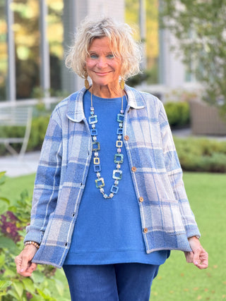 FALL BLUES CARDIGAN Cathys Place
