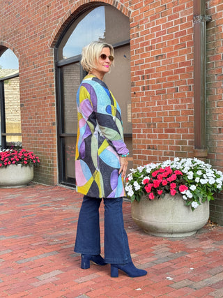 Ethyl Draped Open Front Cardi - Anticipate