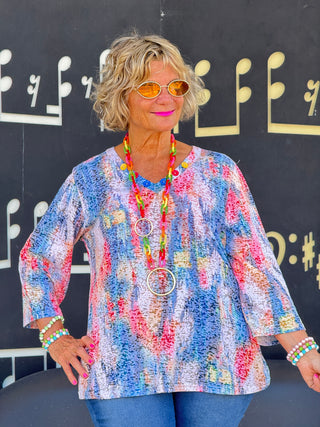 Ethyl The Social Butterfly Top - Roswell