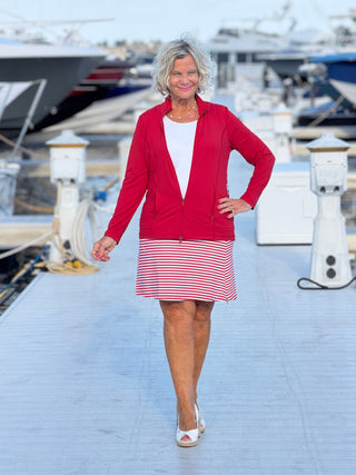 REGATTA RED STRIPE SKORT LULU b