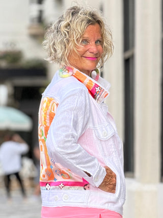LINEN PALM BEACH DESIGNER  JACKET Cathys Place