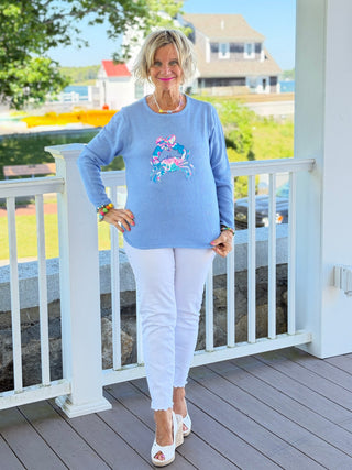 BEACH CLUB PERRI CRAB SWEATER LULU-B