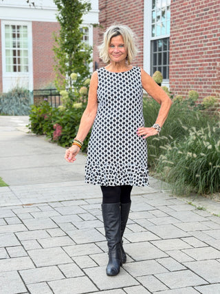 LULU B BOCA CHIC SHIFT RUFFLE DRESS Cathys Place