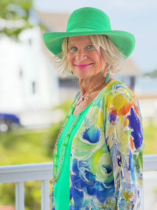 Lulu B Kelly Green Hat Cathys Place