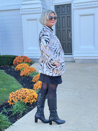 One Size Fierce Panther Print Blazer PREORDER SHIPS OCTOBER 31 Cathys Place