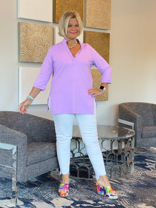 LULU-B LILAC TUNIC