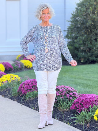 LULU-B CHEETAH 2 POCKET SCOOP LULU-B