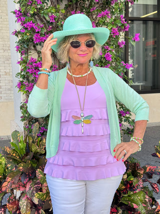 LULU-B LILAC CHA CHA TANK