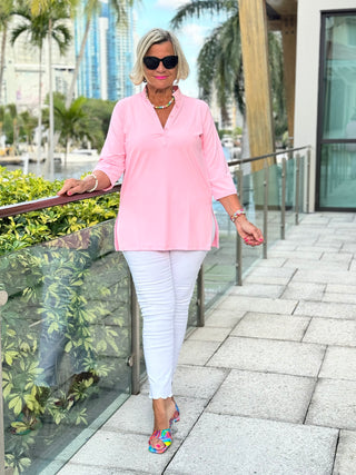 CLEAR PINK TUNIC