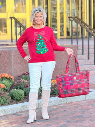 TREE Tree Embellished Christmas Sweater Cathys Place