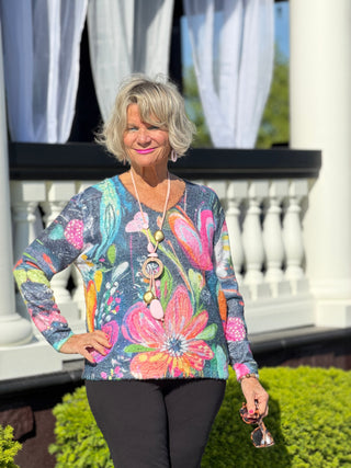 Ethyl The Evoke Pullover Sweater - Energize ETHYL JEANS