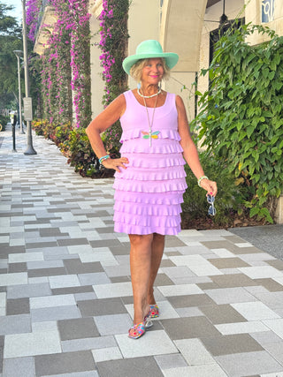 LULU-B LILAC CHA CHA SKORT