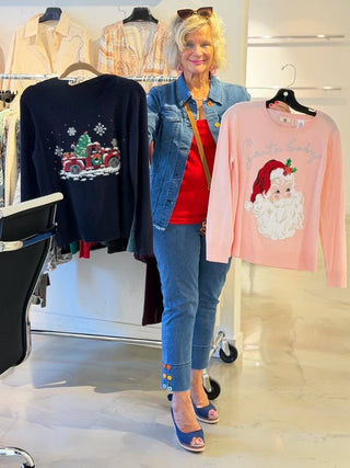 Women's  Christmas Sweater Cathys Place