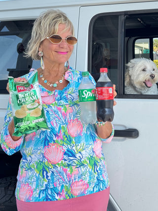 SUMMERTIME Charm Station Paperclip Necklace CATHYS RESORTWEAR