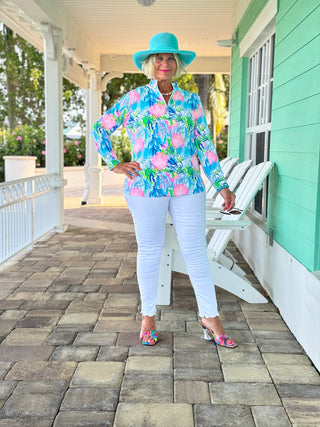 SEASHELL BEACH  ZIPPER - Cathys Place