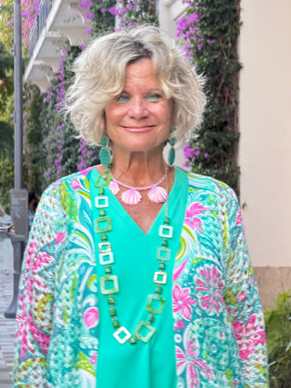 Ethyl Open Knit Cardigan - Ocala