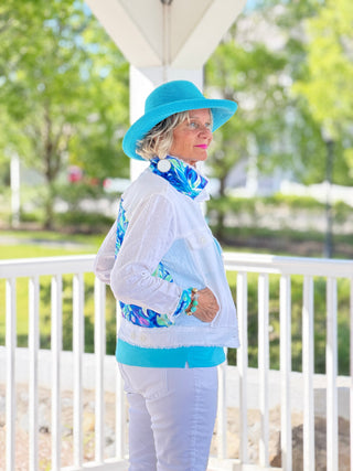 CAPE COD BREEZE LINEN JACKET TANGO MANGO