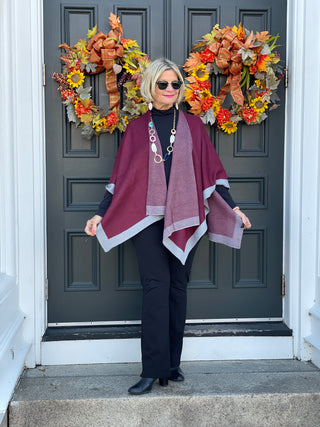 AUTUMN DAY TWO WAY WRAP