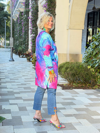 COLOR WAVES OF FASHION CARDIGAN ETHYL JEANS