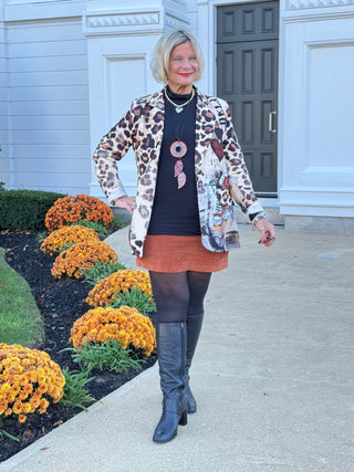 One Size Urban Wild – Leopard Print Blazer PREORDER SHIPS OCTOBER 31 Cathys Place