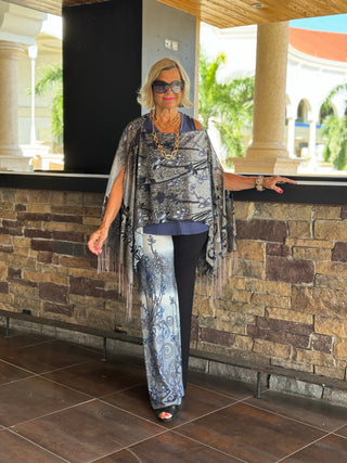 SOUTHERN NAVY DAY PALAZZO