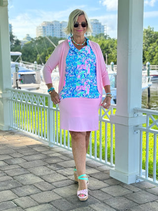 CLEAR PINK SKORT