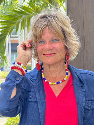 KEY WEST NAVY LINEN JACKET - Cathys Place