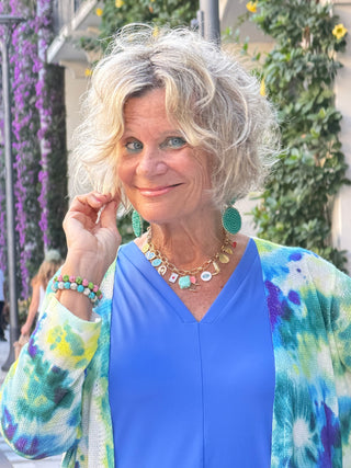 Classic Long Length Cardi - Riverton