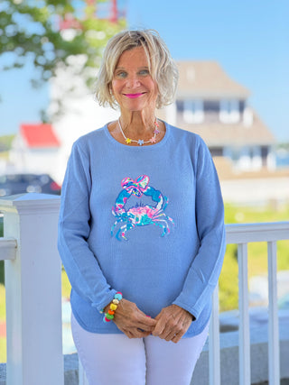 BEACH CLUB PERRI CRAB SWEATER LULU-B