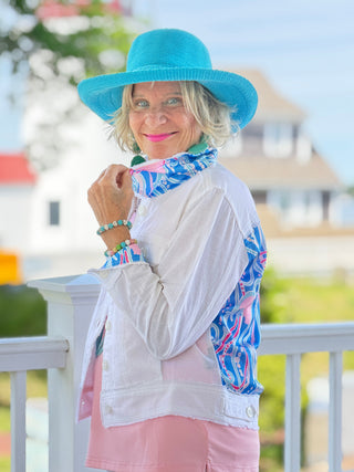 COTTON CANDY COAST LINEN JACKET Cathys Place