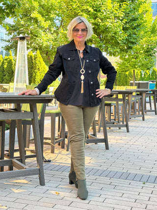 Ethyl The End Game OLIVE Pant - Intrinsic