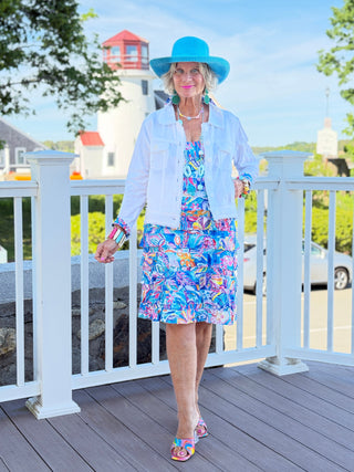 SEASIDE JEWELS CHA CHA DRESS TANGO MANGO