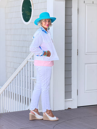 COTTON CANDY COAST LINEN JACKET Cathys Place