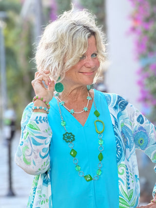 Ethyl Classic Long Length Cardi - Sheldon