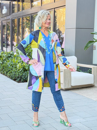 Ethyl Draped Open Front Cardi - Anticipate ETHYL JEANS