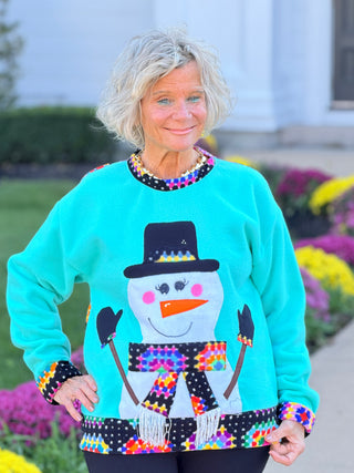 SNOWMAN TOP Cathys Place