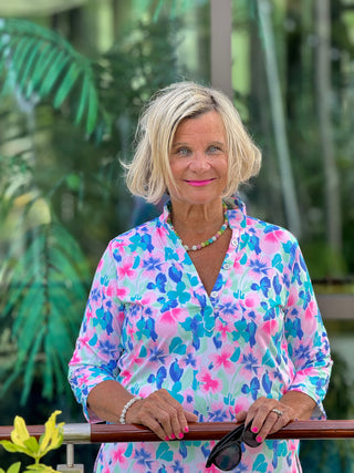 PINK PETALS TUNIC