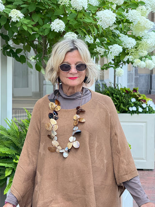 SANDY FALL COLOR NECKLACE