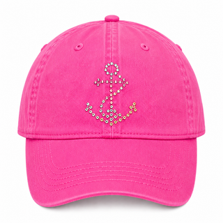 Bling Blue Anchor Hat Cathys Place