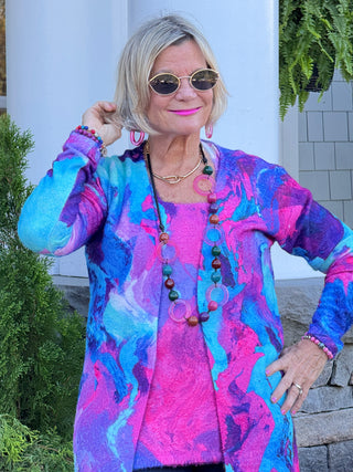 COLOR WAVES OF FASHION TANK