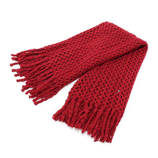 Mini Tube Fringe Scarf Cathys Place