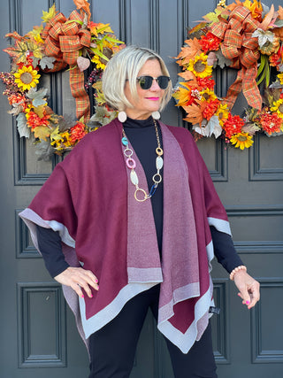 AUTUMN DAY TWO WAY WRAP