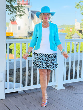 LULU B OCEAN TREASURES CHA CHA SKORT LULU-B