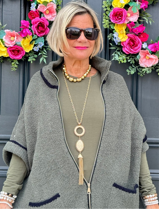 GOLD JAZZ LONG NECKLACE