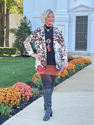 One Size Urban Wild – Leopard Print Blazer PREORDER SHIPS OCTOBER 31 Cathys Place