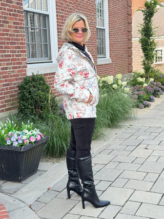 Women's New Englander® Floral Printed Rain Jacket