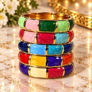 Elegant Handmade Jewelry Vintage Enamel Cathys Place